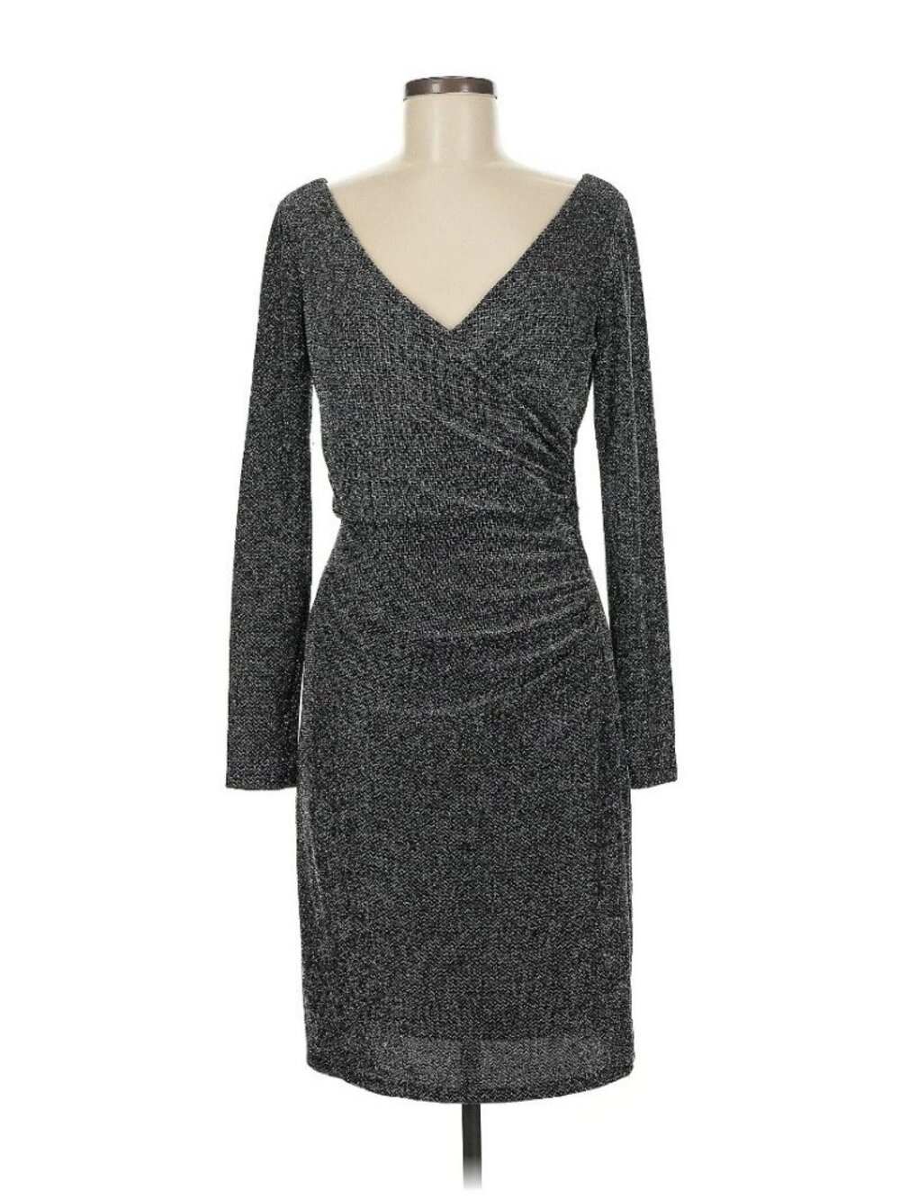LRL Sheath Dress 6 Silver